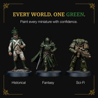 Ludus Bellum Green Acrylic Paint - 18 ml