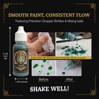 Ludus Bellum Green Acrylic Paint - 18 ml