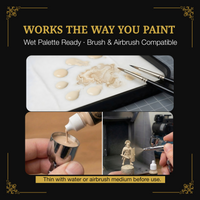 Ludus Bellum Light Beige Acrylic Paint - 18 ml