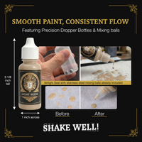 Ludus Bellum Light Beige Acrylic Paint - 18 ml