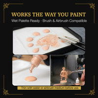 Ludus Bellum Light Peach Acrylic Paint - 18 ml
