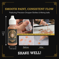 Ludus Bellum Light Peach Acrylic Paint - 18 ml