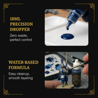 Ludus Bellum Navy Blue Acrylic Paint - 18 ml