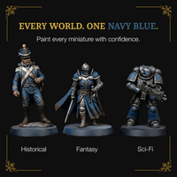 Ludus Bellum Navy Blue Acrylic Paint - 18 ml