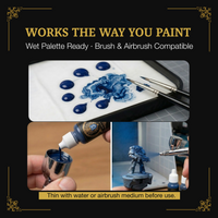 Ludus Bellum Navy Blue Acrylic Paint - 18 ml