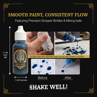 Ludus Bellum Navy Blue Acrylic Paint - 18 ml