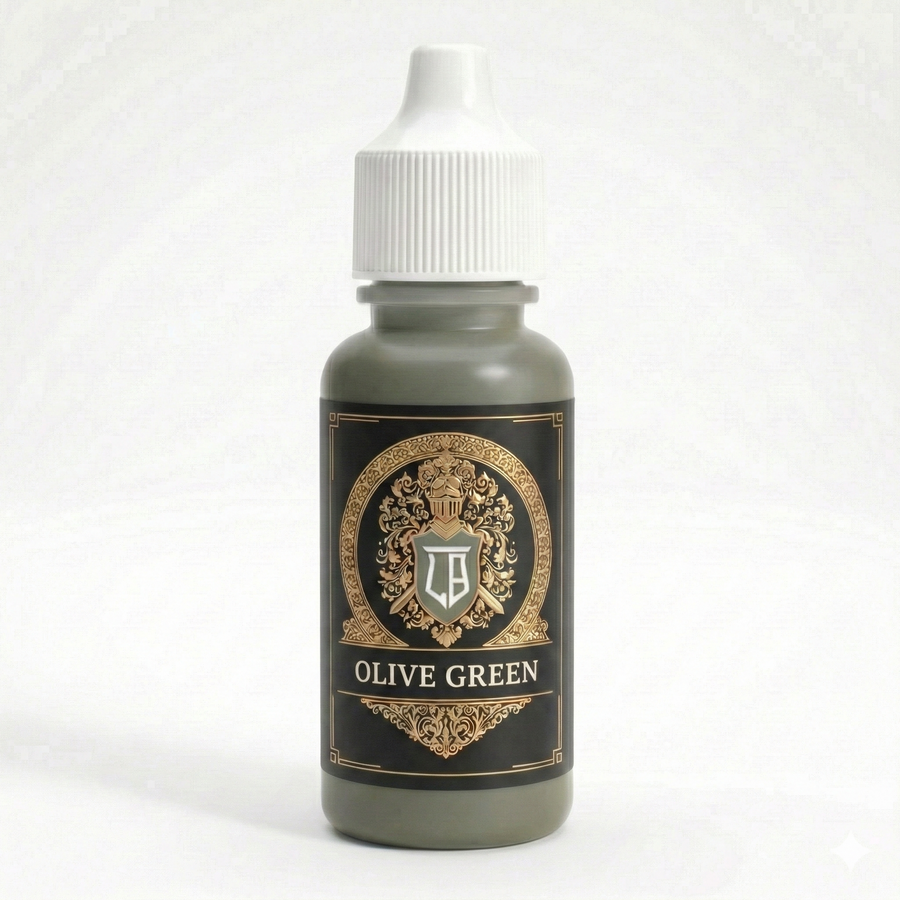 Ludus Bellum Olive Green Acrylic Paint - 18 ml