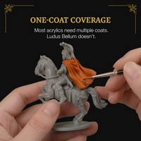 Ludus Bellum Orange Acrylic Paint - 18 ml