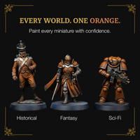 Ludus Bellum Orange Acrylic Paint - 18 ml