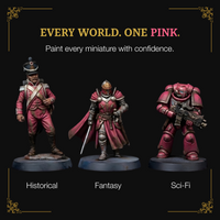 Ludus Bellum Pink Acrylic Paint - 18 ml