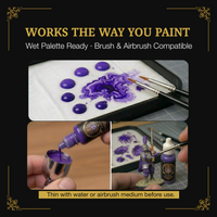 Ludus Bellum Purple Acrylic Paint - 18 ml