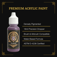 Ludus Bellum Purple Acrylic Paint - 18 ml