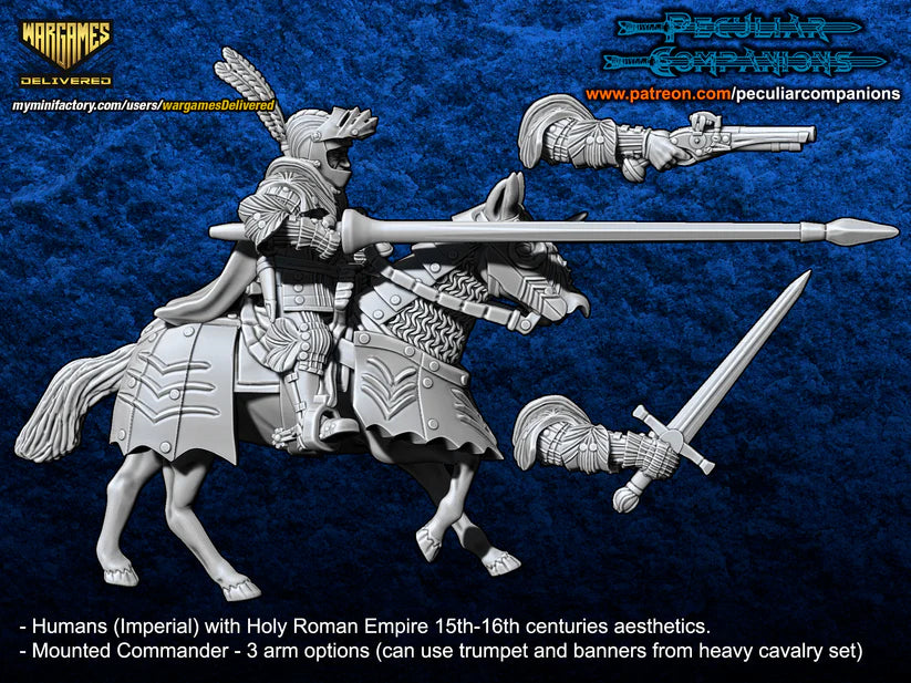 German Mounted Command STLs